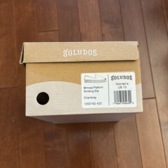 Soludos Platform Smoking Slipper Mimosa - Picture 5 of 6